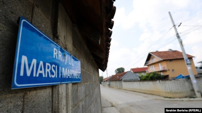 Shtëpitë e familjes Gashi në Tërrnje. Nga kjo familje u vranë gjithsej 22 anëtarë.