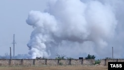 Взрывы в Джанкойском районе Крыма, 16 августа 2022 года