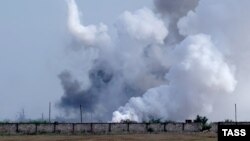 Взрывы в Крыму, Джанкойский район, 16 августа 2022 года