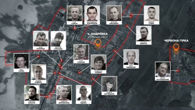 Mapped: The 17 Ukrainian Villagers Killed Under Russian Occupation