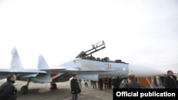 Прибытие Су-30СМ в Армению, 27 декабря 2019 г.
