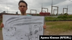 Экологический пикет в Омске