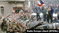Прага, вторжение советских войск, 21 августа 1968