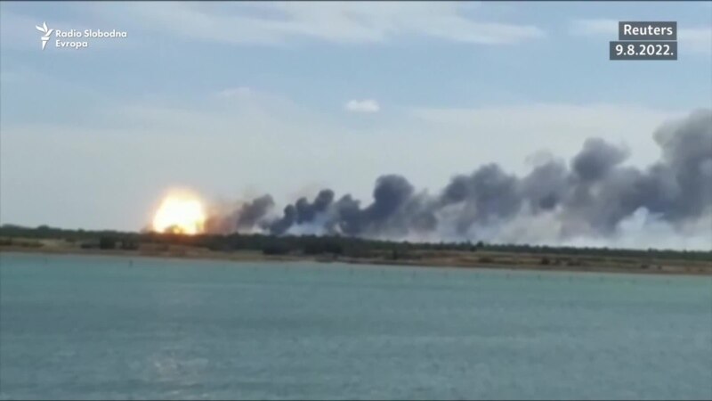 Špekulacije o eksplozijama u ruskoj vojnoj bazi na Krimu