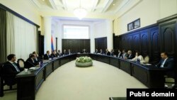 Armenia - A weekly cabinet meeting in Yerevan, August 24, 2022.