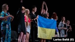 Pe scena din Alexandria, trupa de teatru Djerelo a ales să folosească limba ucraineană ca un statement politic și cultural
