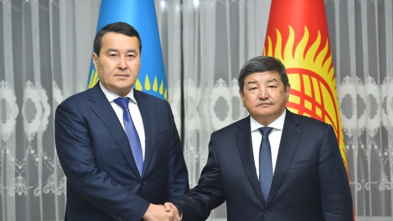 Кыргыз-казак премьерлери жүктүн тоскоолдуксуз өтүшүнө байланыштуу маселени талкуулады