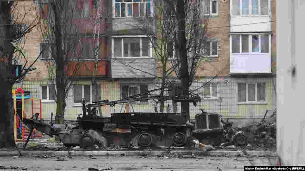 Бородянка 03.03.22 &ndash; 23.08.22 За словами ексгенеральної прокурорки України Ірини Венедіктової, найгірша ситуація щодо масових вбивств у Київській області за період окупації &ndash; саме в Бородянці