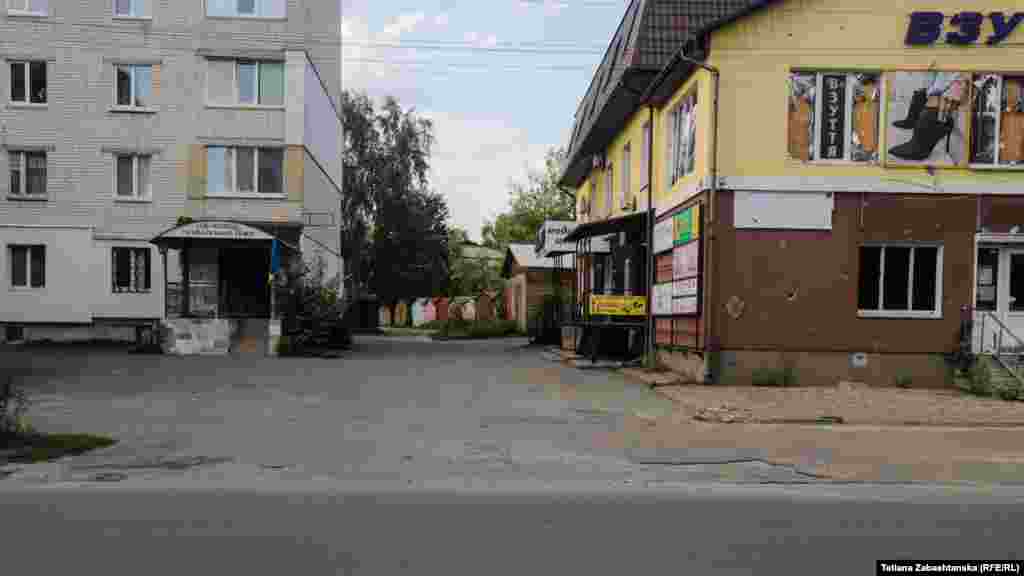 Ukraine -- Borodianka, Kyiv region after occupation