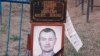 The grave of Viktor Galdobin, who was killed during a dispute about the war in Ukraine. Rostov Oblast, Russia