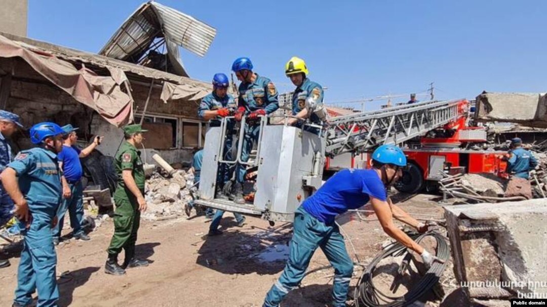 Emergency workers are focusing all their efforts on finding any survivors under the debris.