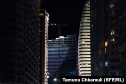 New Batumi at night