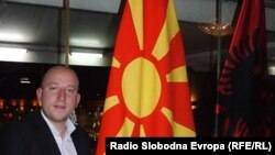 Никола Ѓурѓај, претседател на македонското здружение ,,Илинден“ со седиште во Тирана