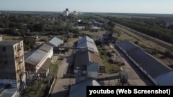 Мощности Красногвардейского элеватора, скриншот с видео на Ютуб-канале крымчанина Ленура Усманова