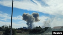 Взрыв в Новофедоровке, Крым, 9 августа 2022 года