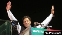 Ish-kryeministri i Pakistanit, Imran Khan. Fotografi nga arkivi. 