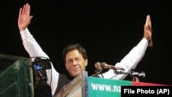Former Pakistani Prime Minister Imran Khan (file photo)