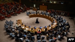 Одно из заседаний Совета безопасности ООН, август 2022 года