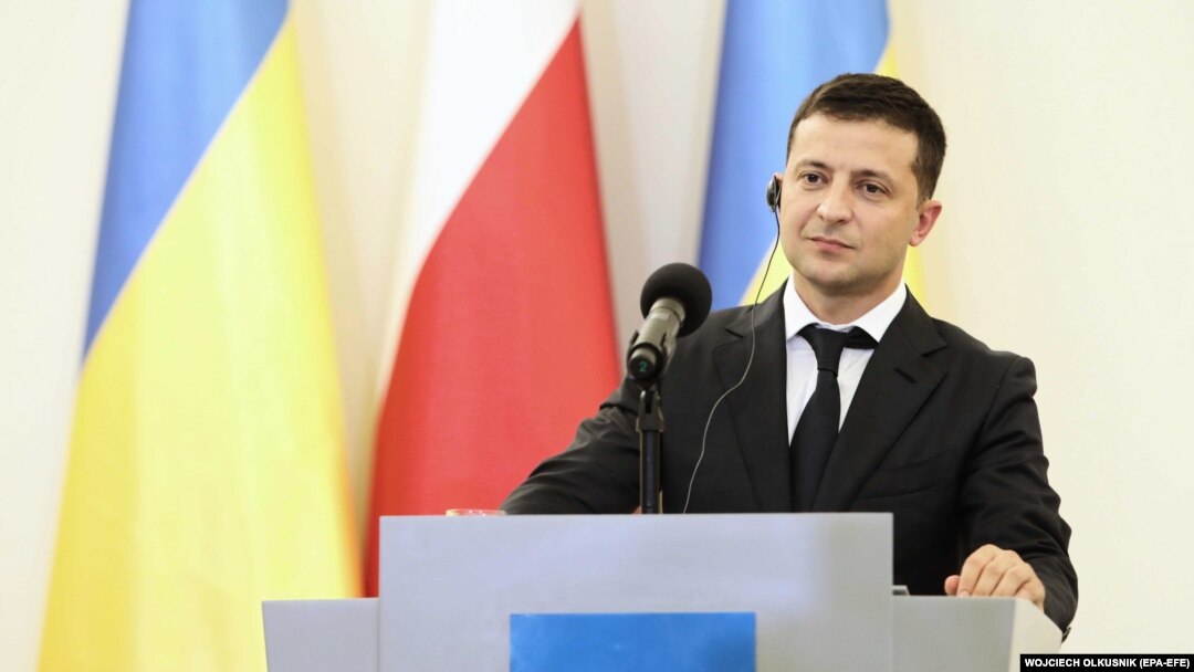 Ukrainian President Volodymyr Zelenskiy (file photo)