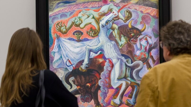 نمایشگاه آثار آندره ماسون، هنرمند سرشناس سوررئالیست