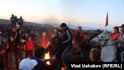 Kyrgyz Protest Near Kumtor Gold Mine