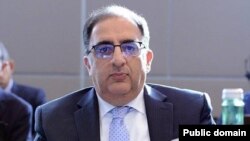 Հայաստանի դեսպան Անդրանիկ Հովհաննիսյանը ելույթ է ունենում ԵԱՀԿ Մշտական խորհրդի հանդիպման ժամանակ, 11-ը սեպտեմբերի, 2025թ.