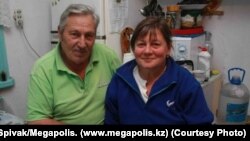 Panayot Zakharopulo and his wife, Irina -- pictured here at their home in Almaty in October 2009 -- were both found dead.