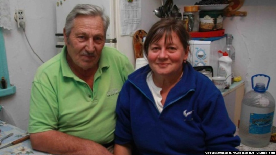 Panayot Zakharopulo and his wife, Irina -- pictured here at their home in Almaty in October 2009 -- were both found dead.