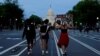 Proteste în fața Capitoliului de la Washington, 29 mai 2020. 