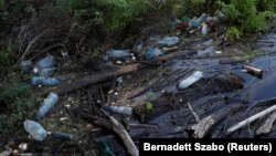 Râul Tisa, în apropiere de Tiszafured, Ungaria