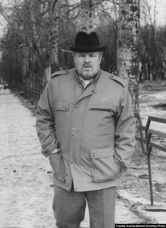 У роднай Дзьмітраўцы. 1990 г.