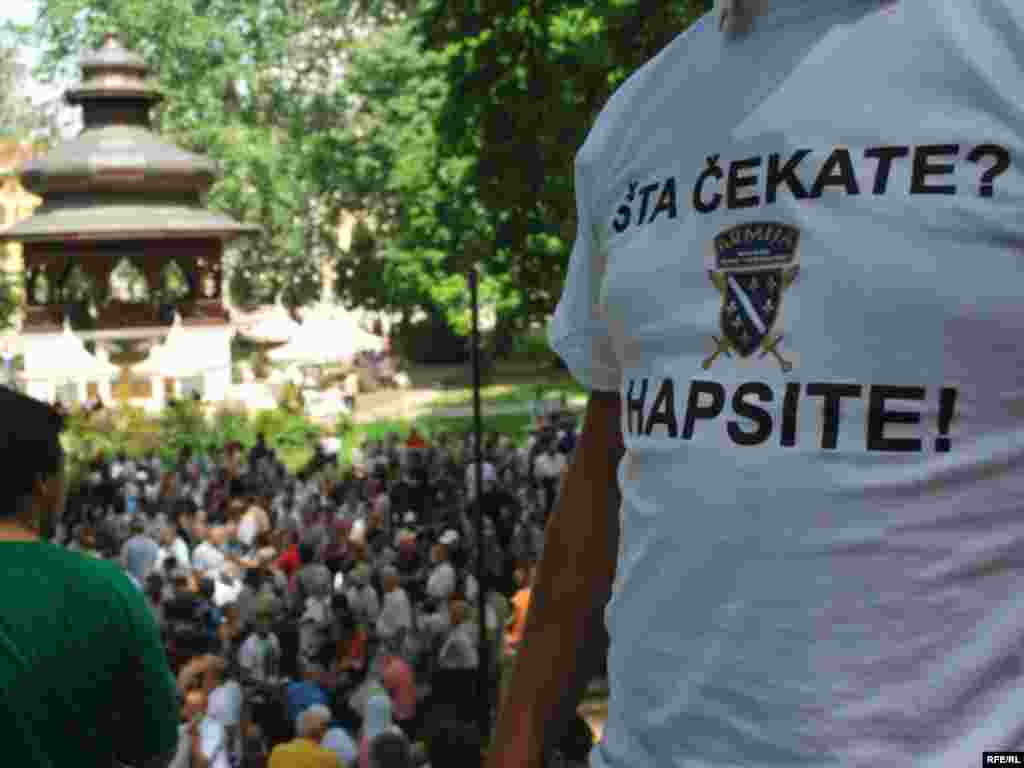 Protest boraca u bivšoj Dobrovoljačkoj #7