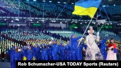 На зимовій Олімпіаді в 2018 році Україна виборола 1 золоту нагороду