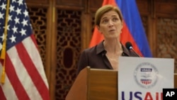 Samantha Power, fosta administratoare a agenției guvernamentale USAID, prezentă de multe ori și la Chișinău. Ea a fost înlocuită în funcție, la 20 ianuarie, de Jason Gray, ca administrator interimar. 