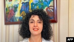 Narges Mohammadi na nedatiranoj fotografiji koju je obezbijedila njena fondacija.