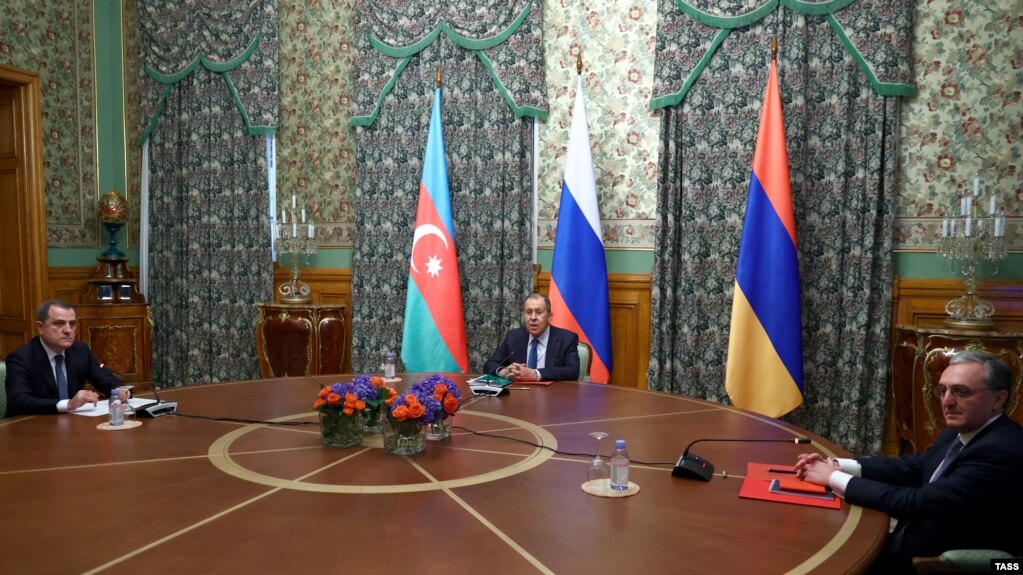 مذاکرات وزرای خارجه ارمنستان و جمهوری آذربایجان در مسکو.