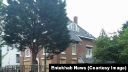 File photo: A general view of Iranian embassy in The Hague, Netherlands on May 19, 2017.