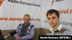 Invitații lui Vasile Botnaru în studioul Europei Libere