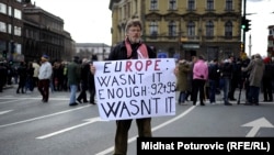 Protesti u Sarajevu 28. februara