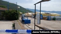 Uviđaj nakon dvostrukog ubistva na Slovenskoj plaži u Budvi, 26.jul 2025.