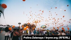 Крым, молодежь на мероприятии «Befooz», архивное фото