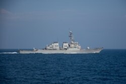 USS «Ross» în timpul exercițiilor NATO din Marea Neagră