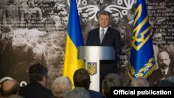 Украинскиот претседател Петро Порошенко