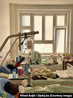 Nastradali Sudanci u bolničkoj sobi u Tuzli, decembar 2025.