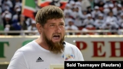 Chechen leader Ramzan Kadyrov (file photo)