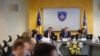 Foto nga një mbledhje e Qeverisë së Kosovës. 