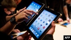 Презентация второго "издания" iPad для прессы в Лондоне