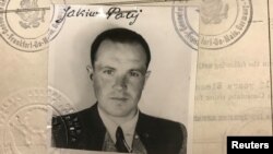 Jakiw Palij in a 1949 visa photo