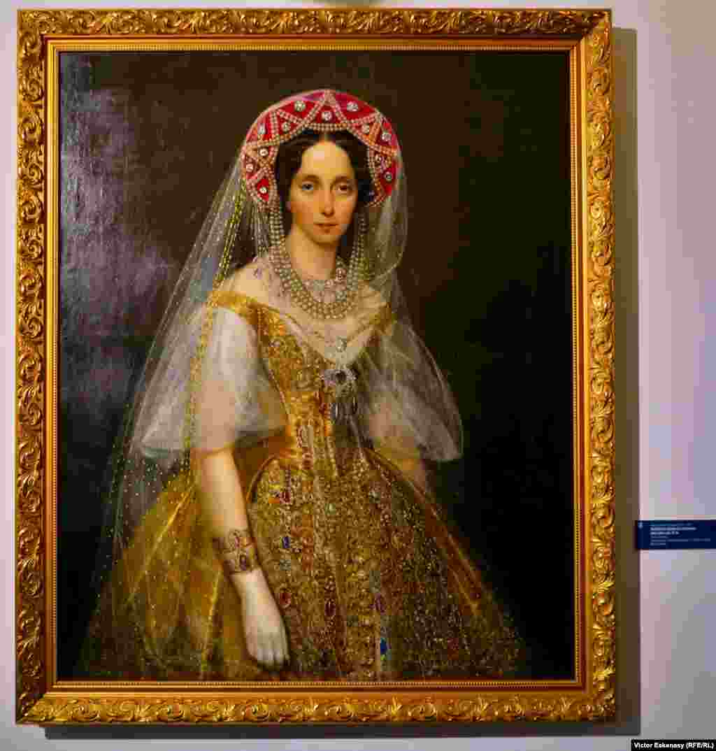 Ivan Kuzmici Makarov, Portretul Marii Ducese Marian Alexandrovna, 1840, Ikonen Museum, Frankfurt (Muzeul de Artă Gamsatova Daghestan, Maciatska.