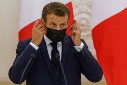 Франция президенті Эммануэль Макрон.